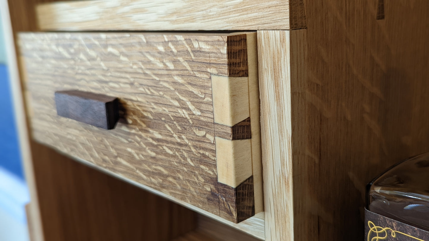 Ammo Crate Bourbon Cabinet